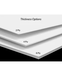 Archival Methods 100% Cotton Museum Board, 11x14", 4-layer, Package of 25