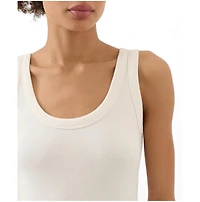 Pact Women's Perfect Rib Scoop Neck Tank Made With Cotton
