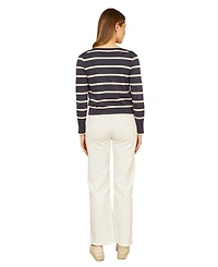 Yumi Women's Wide Leg High Waist Jeans