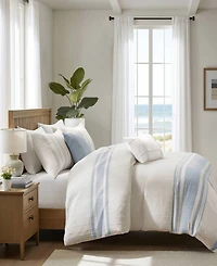 Harbor House Morgan Jacquard Cotton 5-Pc. Duvet Cover Set, Full/Queen
