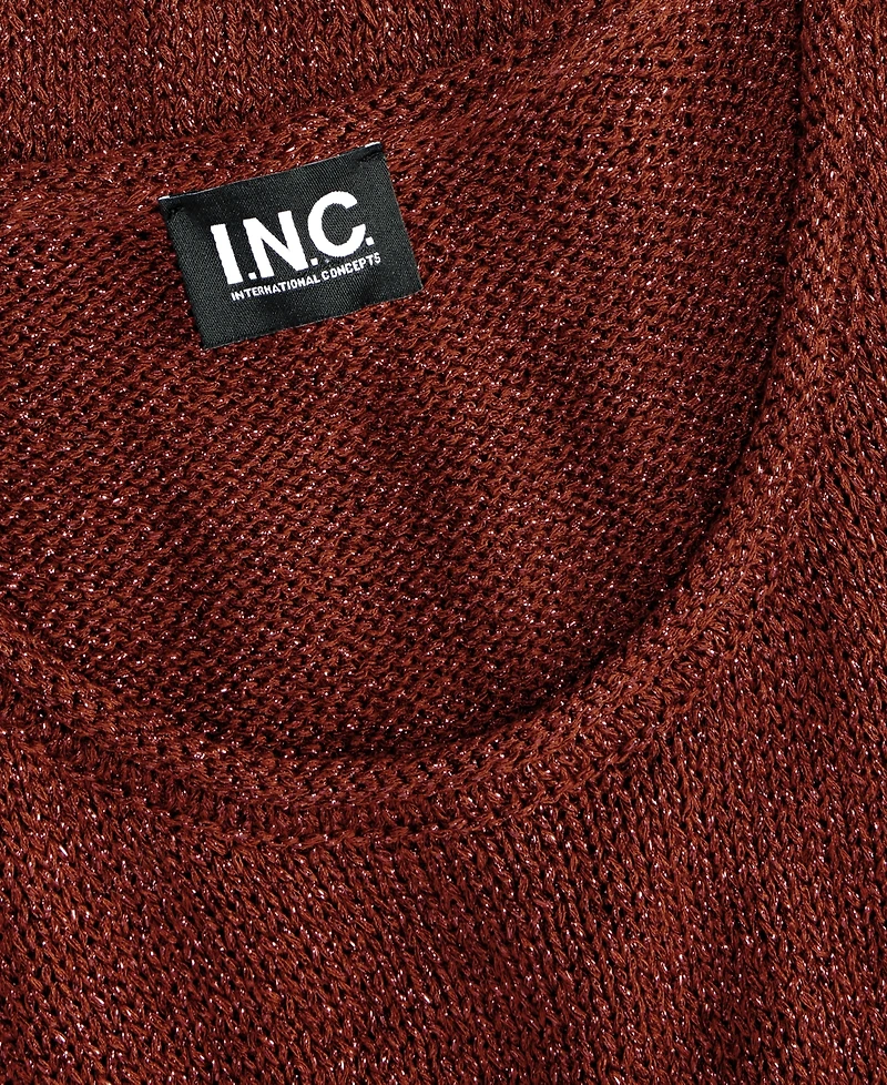 I.n.c. International Concepts Women's Metallic Sweater Tank, Macy's Exclusive