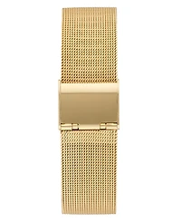 Bcbg Women's Quartz Rectangle Gold Stainless Steel Watch 23mm