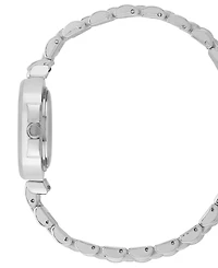 Bcbg Women's Quartz Round Silver Stainless Steel Watch 28mm