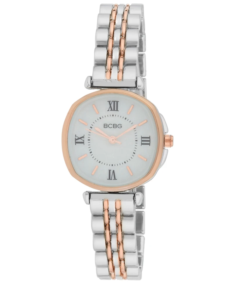 Bcbg Women's Quartz Round Rose Gold Stainless Steel Watch 28mm
