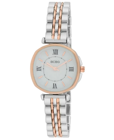 Bcbg Women's Quartz Round Rose Gold Stainless Steel Watch 28mm