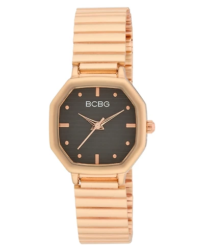 Bcbg Women's Quartz Round Gold Stainless Steel Watch 26mm
