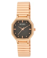 Bcbg Women's Quartz Round Gold Stainless Steel Watch 26mm