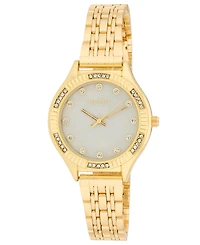 Bcbg Women's Quartz Round Gold Stainless Steel Watch 33mm