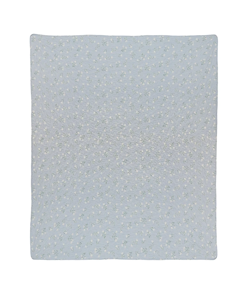 Donna Sharp Pastures Cotton Reversible Throw, 50"x 60"
