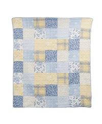 Donna Sharp Spring Flowers Reversible Cotton Throw, 50" x 60"