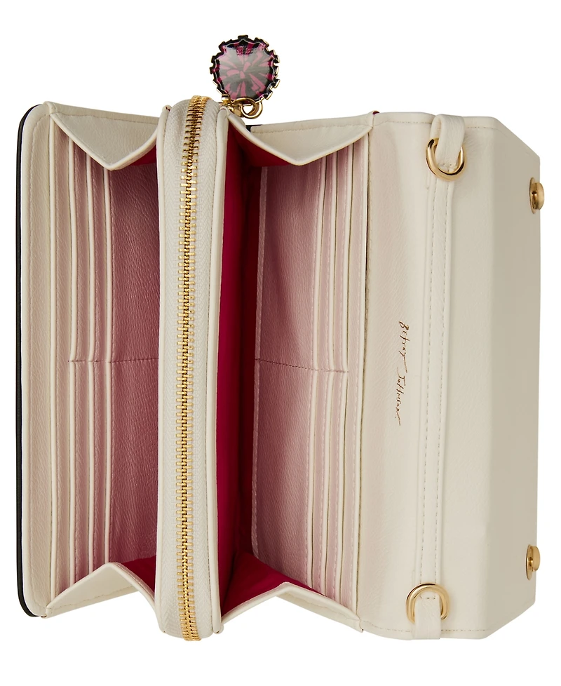 Betsey Johnson Shake Your Pom Pom Magnetic Mini Wallet
