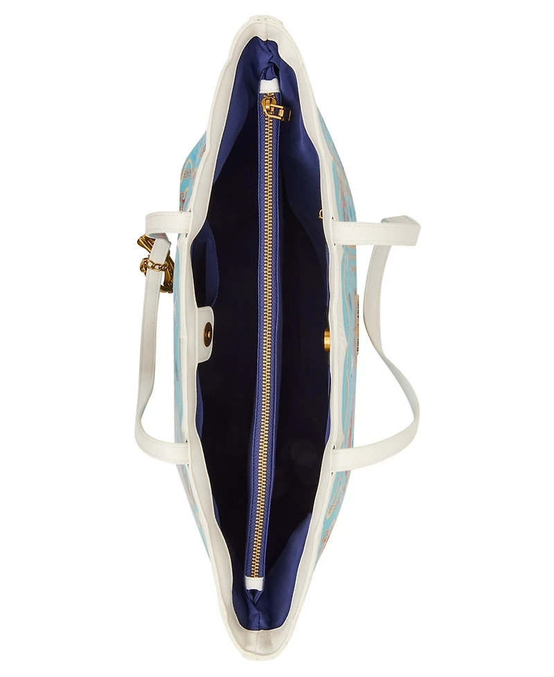Betsey Johnson Nauti & Nice Magnetic Snap Tote