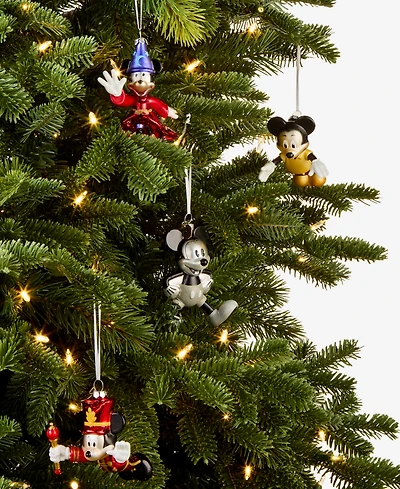 Hallmark Macy's 100th Thanksgiving Day Parade Mickey Mouse Balloon Ornament, Set of 4