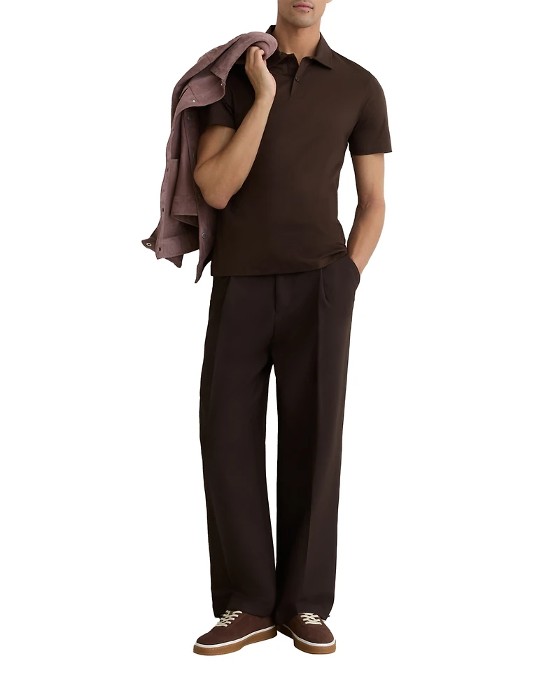 Reiss Men's Air-Water Cotton Polo Shirt