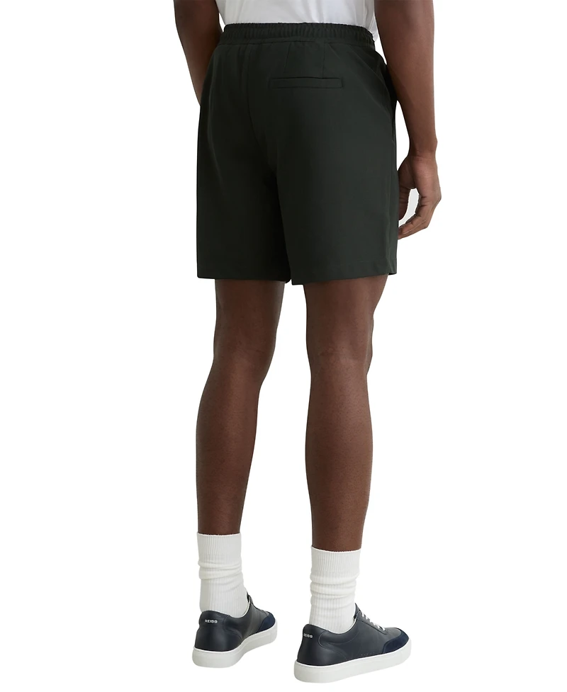 Reiss Men's Textured Drawstring Shorts