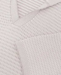 Reiss Men's Reury Open Collar Textured Polo Shirt