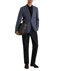 Reiss Men's Romana Single-Breasted Check Blazer