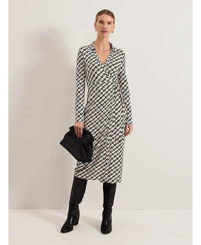 Phase Eight Women's Gina Geo Wrap Dress