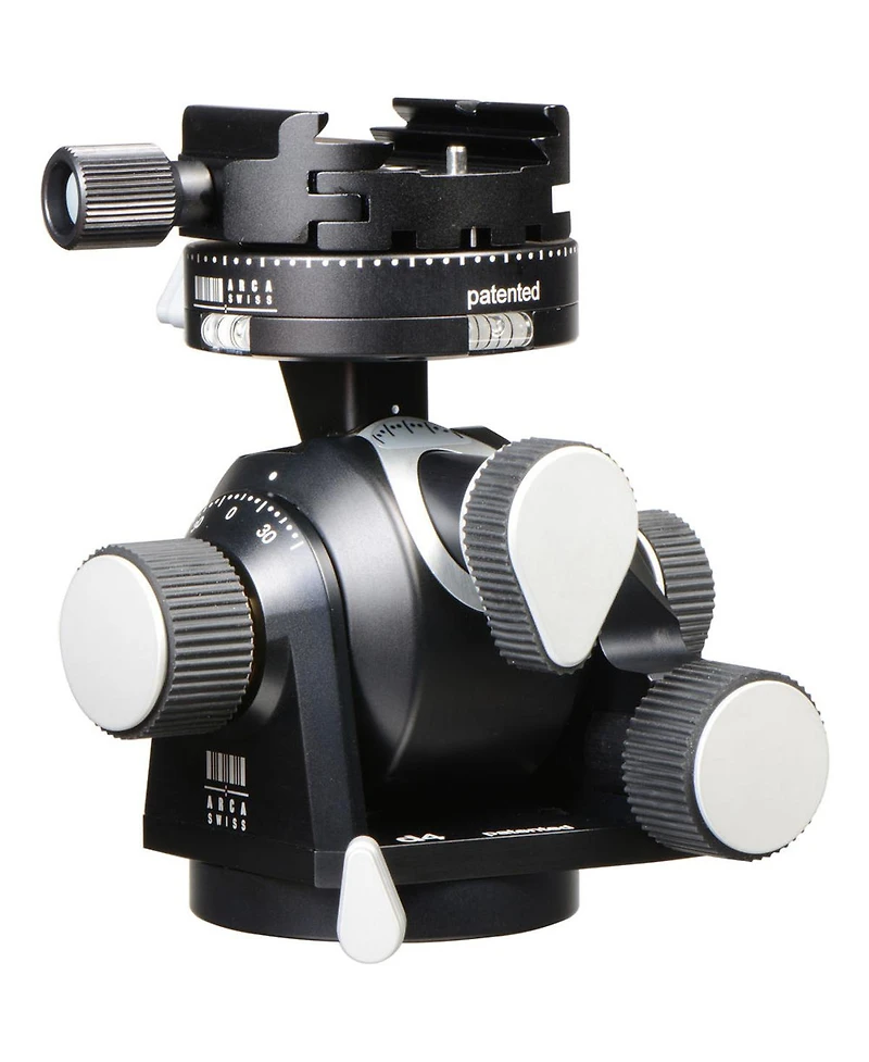 Arca Swiss d4 Geared Tripod Head with Quick Set Classic Device