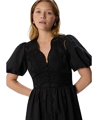 Whistles Women's Cotton Broderie Dress
