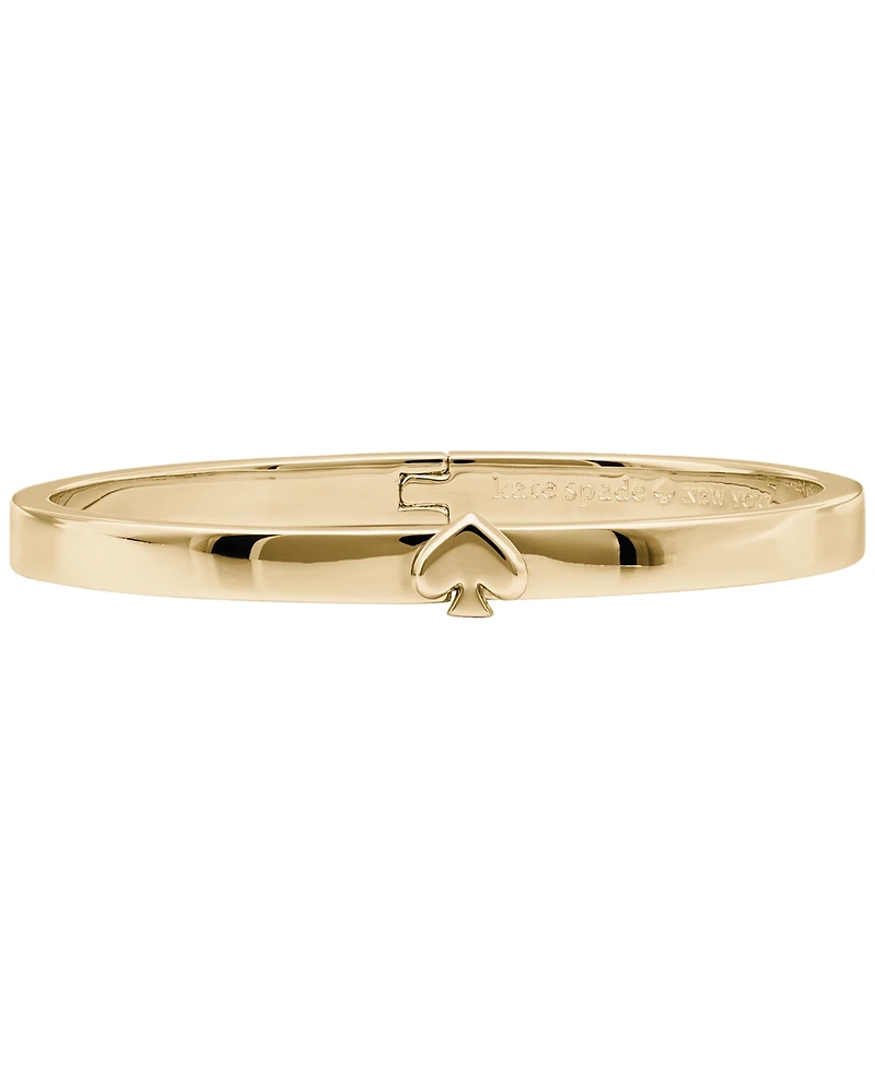kate spade new york Silver Plated Thin Enamel Bangle Bracelet