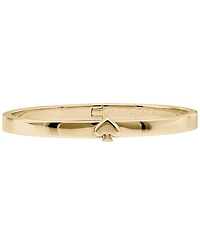 kate spade new york Silver Plated Thin Enamel Bangle Bracelet