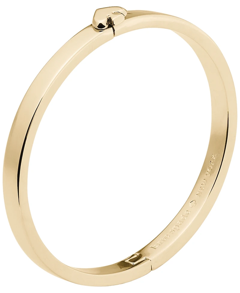 kate spade new york Cubic Zirconia Thin Metal Bangle Bracelet