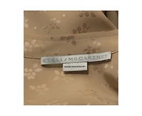 Pre-Owned Stella Mccartney Women's Jacquard Button Front Mandarin Collar Shirt