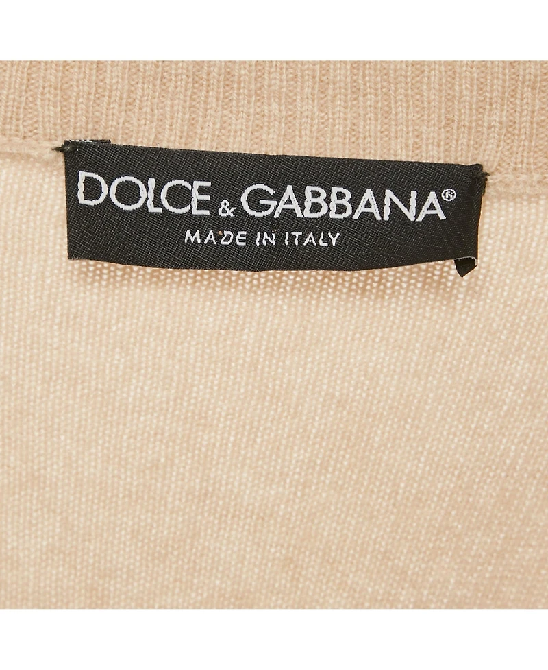 Pre-Owned Dolce & Gabbana Women's Cashmere Bejeweled Sweater