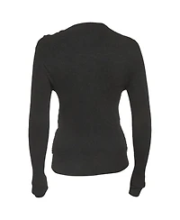Pre-Owned Dolce & Gabbana Women's Lace And Rib Knit Cardigan