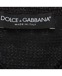 Pre-Owned Dolce & Gabbana Women's Lace Trim Tweed Jacket