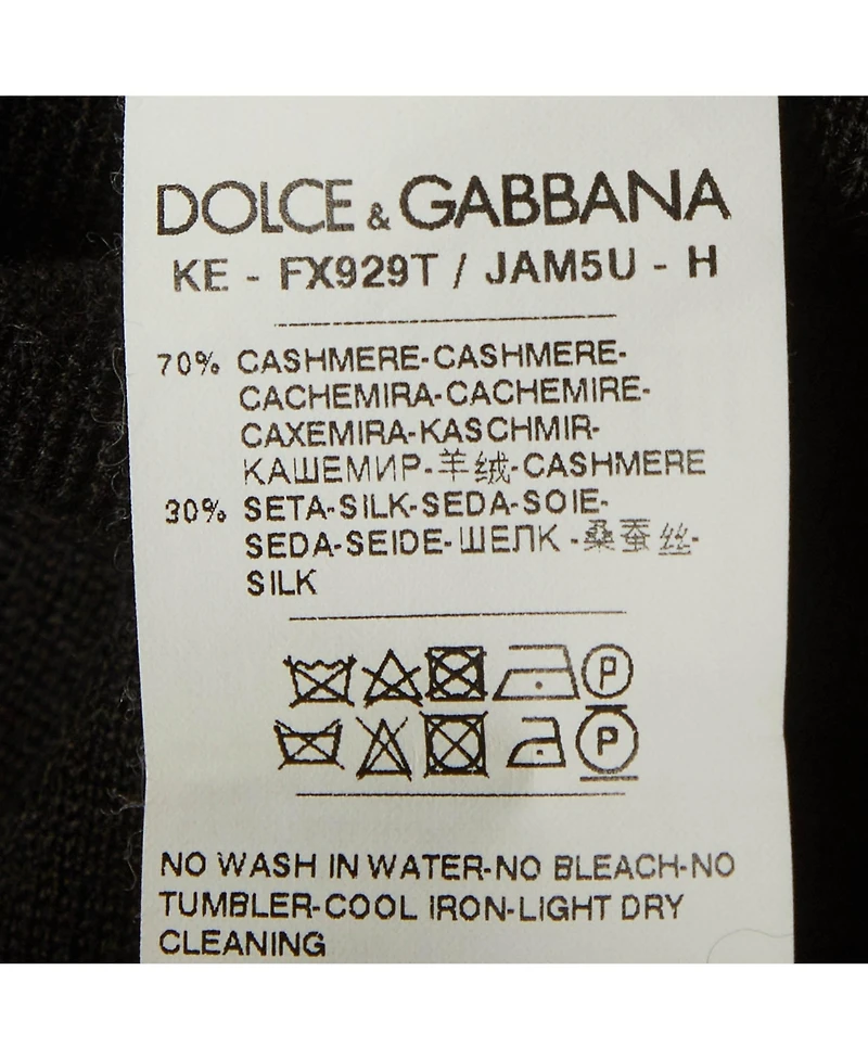 Pre-Owned Dolce & Gabbana Women's Cashmere Knit Turtle Neck Sweater