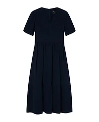 Whistles Women's Textured Midi Dress