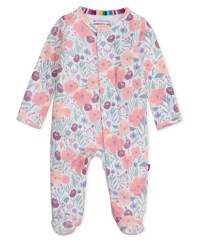 Magnetic Me Baby Girls' Whistledon Footie Long-Sleeve Coverall