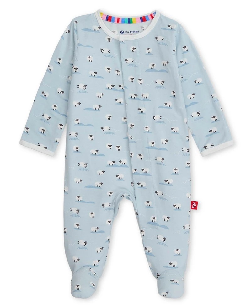 Magnetic Me Baby Boys' Baa Long-Sleeve Coverall