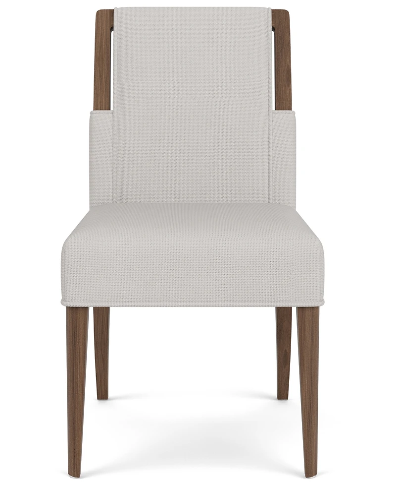 Amelie Rectangular 7-Piece Wood Dining Set (Table and 6 Upholstered Chairs)