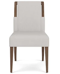 Amelie Rectangular 7-Piece Wood Dining Set (Table and 6 Upholstered Chairs)