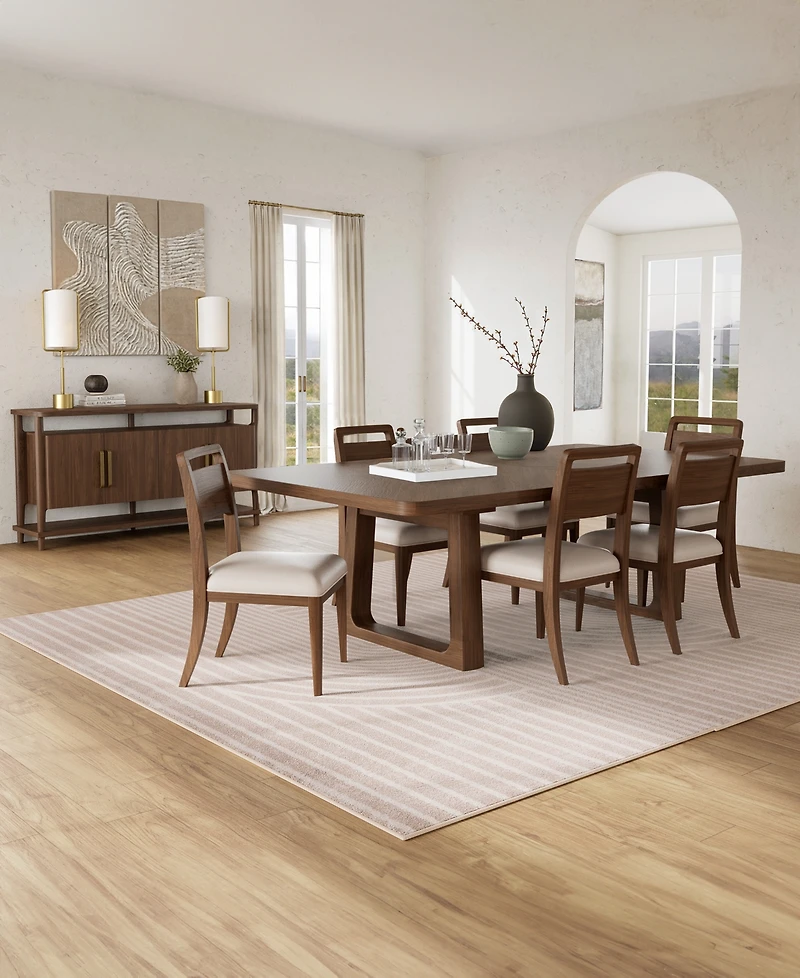 Amelie 2-Piece Wood Dining Chair Set