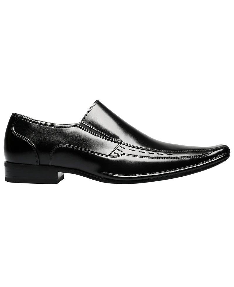 Stacy Adams Men's Templin Leather Bike Toe Loafers