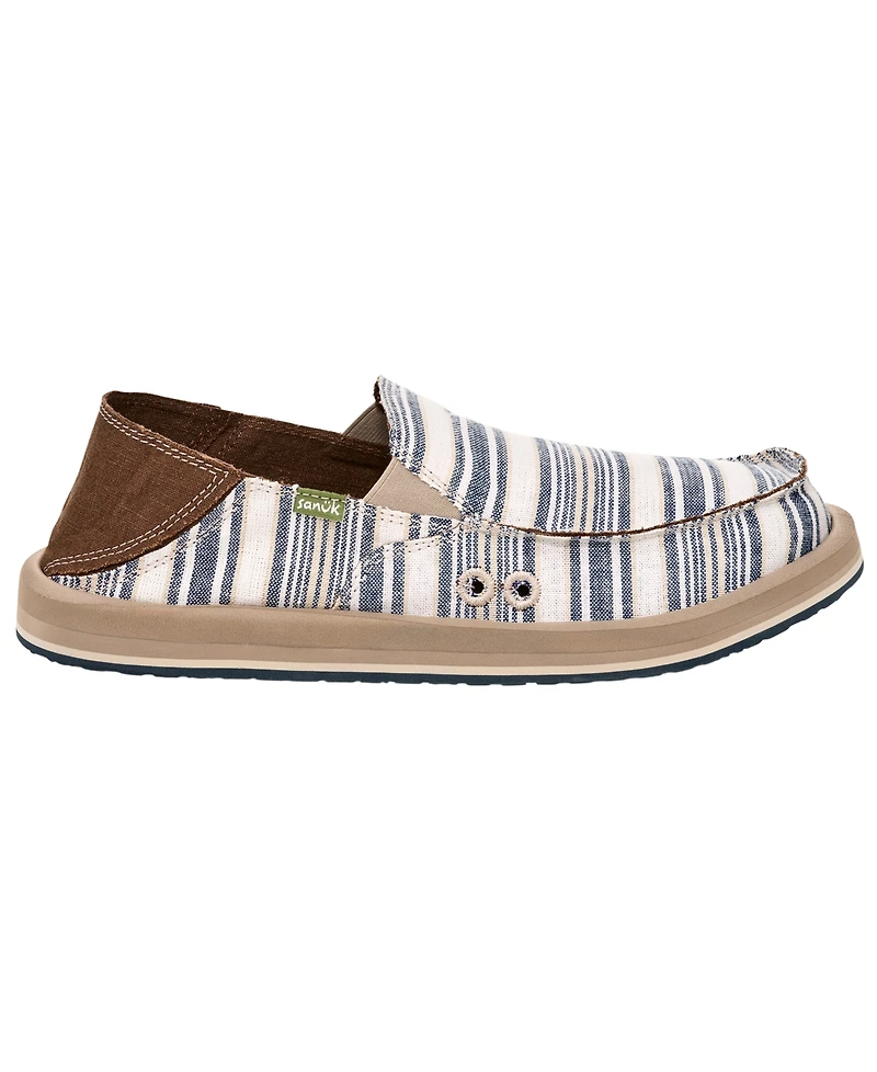 Sanuk Men's M Donny Nautical Slip-on Loafers