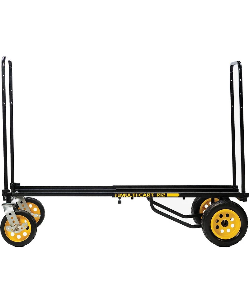Rock N Roller Multi-Cart R12 All Terrain Transporter with Molded Rear Wheels, Load Capacity 500 lbs/32 cu. ft