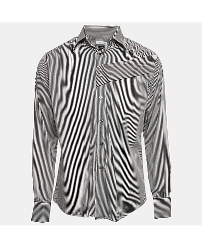 Pre-Owned Versace Men's Collection Striped Cotton City Shirt