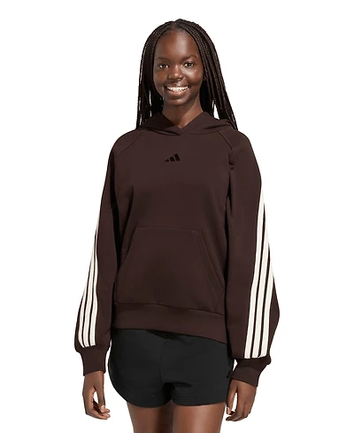 adidas Women's 3-Stripes Pull-On Hoodie