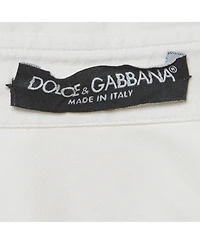 Pre-Owned Dolce & Gabbana Women's Cotton Half Placket Blouse