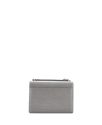 Pre-Owned Saint Laurent Medium Sunset Crossbody Bag Embossed Leather