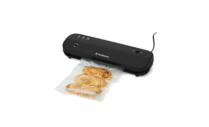 FoodSaver VS1210 Space Saving Vacuum Sealing System with 1-Quart Vacuum Sealer Bags