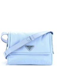 Pre-Owned Prada Small Padded Flap Shoulder Bag Re-Nylon
