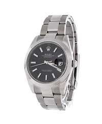 Pre-Owned Rolex Oyster Perpetual Datejust Automatic Watch in Stainless Steel 41mm