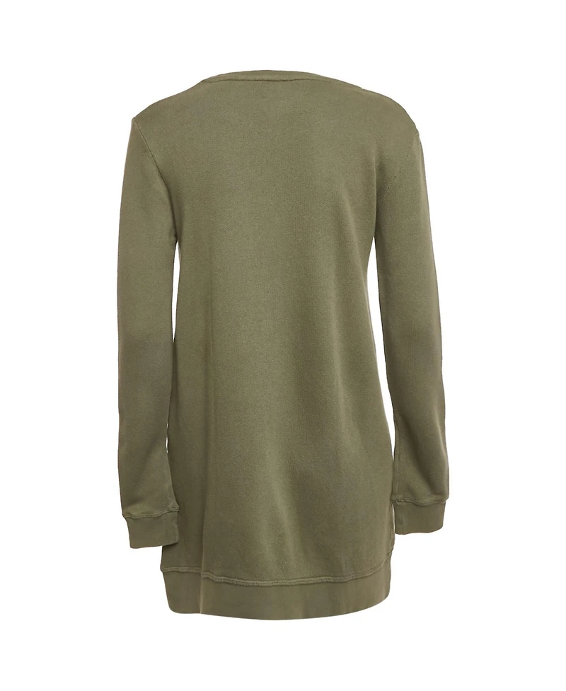 Pre-Owned Zadig & Voltaire Women's Skull Embellished Cotton Anael Tunic Sweater