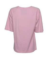 Pre-Owned Moschino Women's Face Embroidered T-Shirt